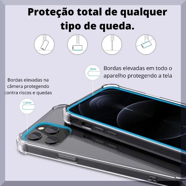 Capa protetora para iPhone 13, 13 Pro e 13 Pro Max  - Foto 4