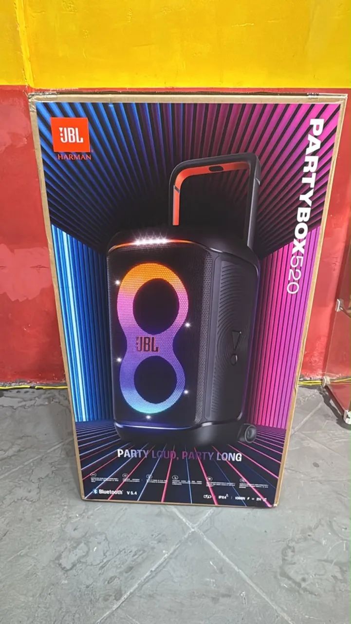 Caixa de som jbl 520 lacrada 