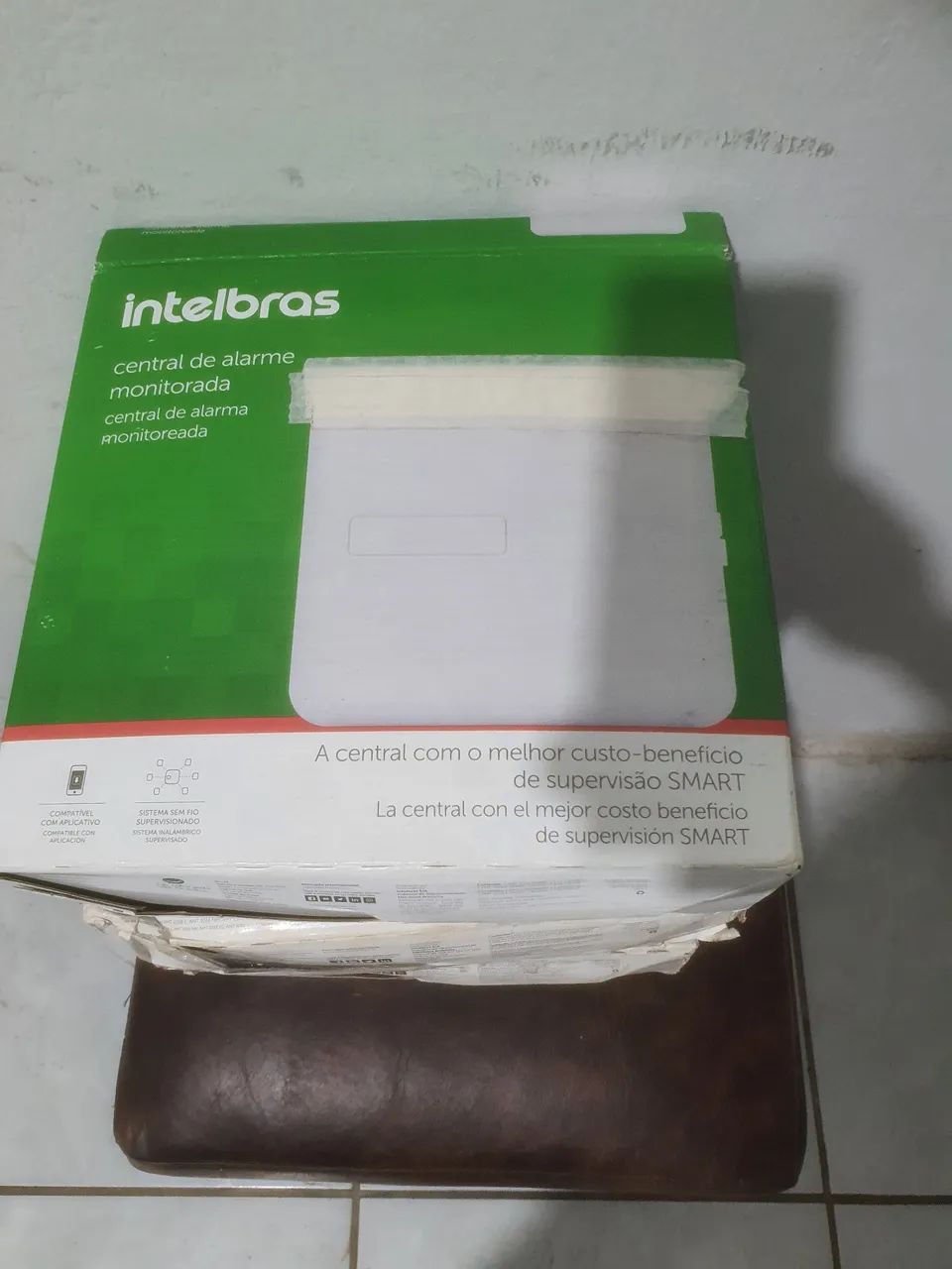 Central de alarmes intelbras 