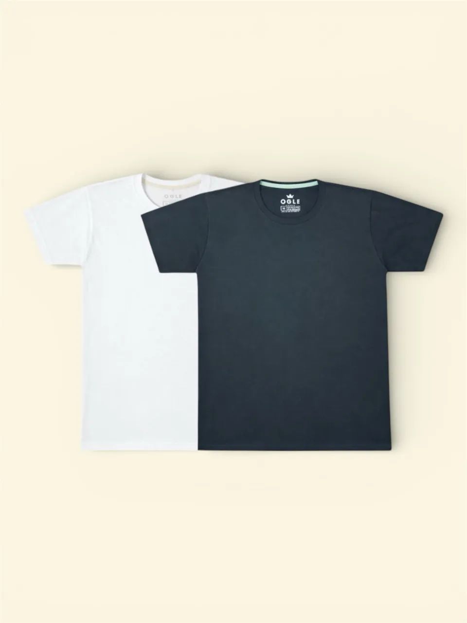 Kit 2 Camisas Básicas Malha Reforçada Alta Durabilidade