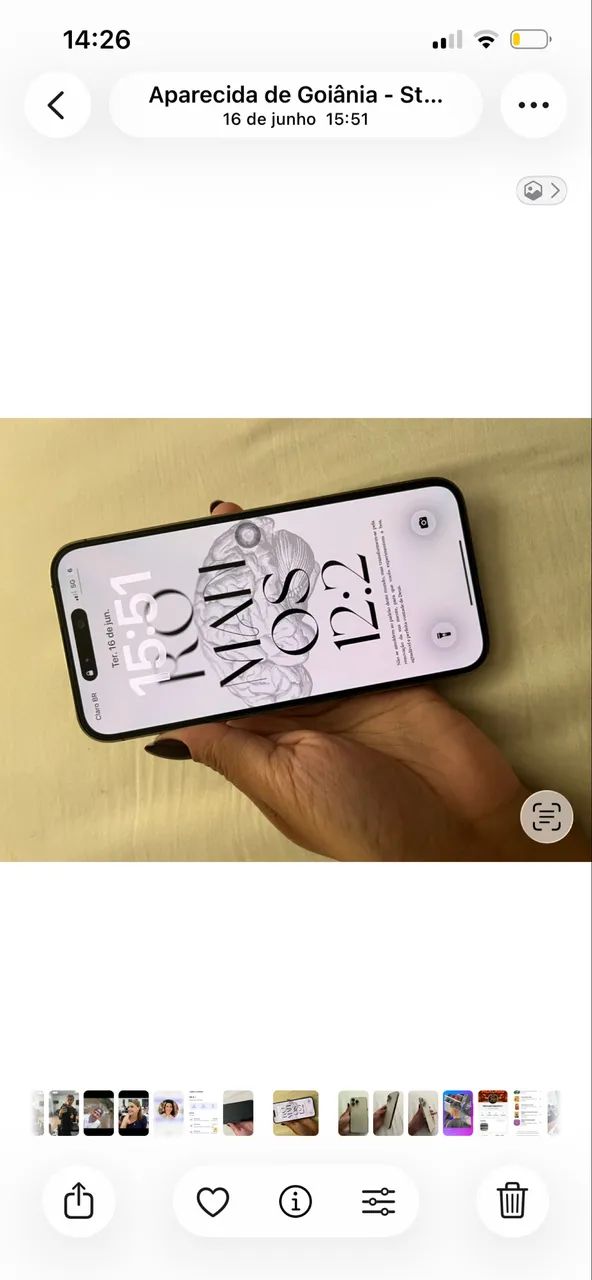 iPhone 14 Pro Max 1800 tudo zero tem caixa e carregador 