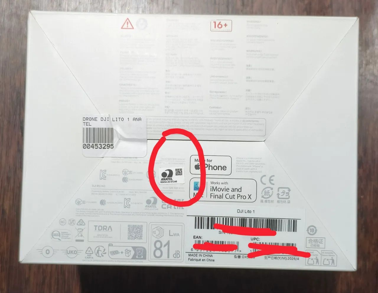 Dji Lito 1 com rádio ANATEL  - Foto 3