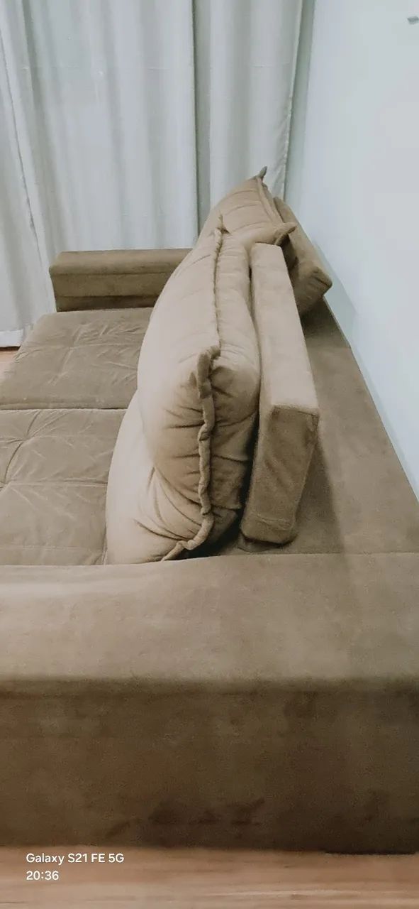 Sofa retrátil- R$ 350,00 - Foto 4