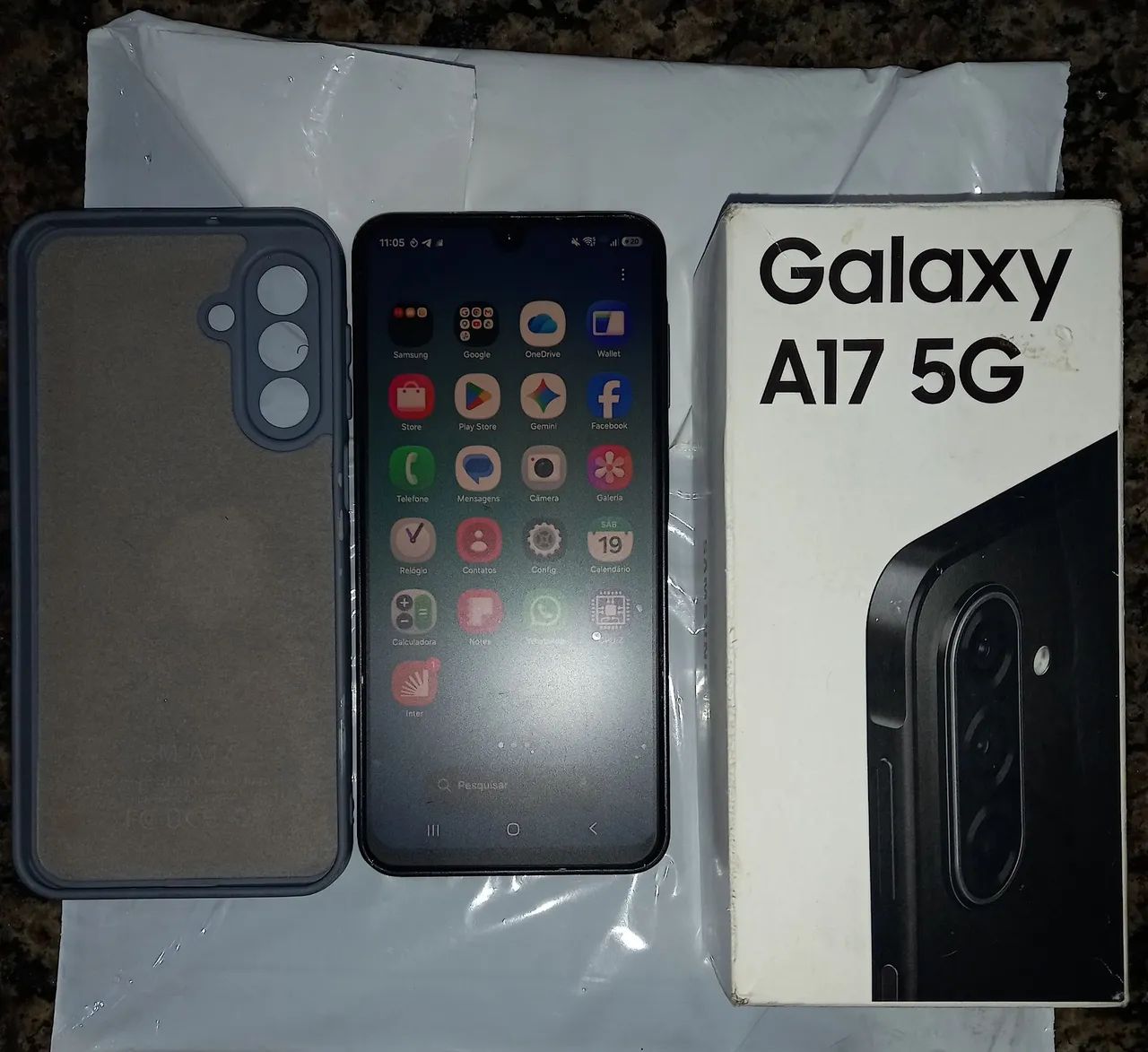 A17 5G 128 GB NFC Troco em outro aparelho