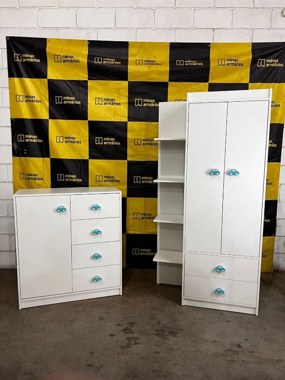 -Guarda roupa e comoda infantil *Pode alterar os puxadores* - Foto 5