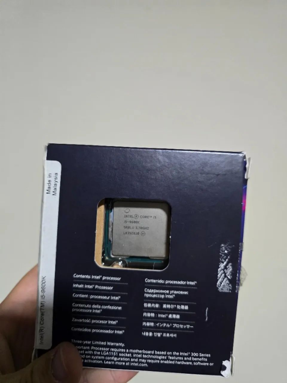 Processador I5 9600K  - Foto 2