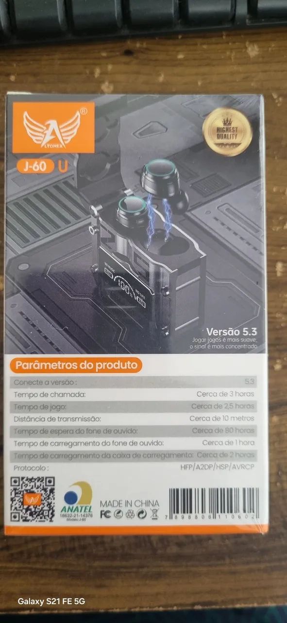 Fone de ouvido Altomex J-60 - Foto 2