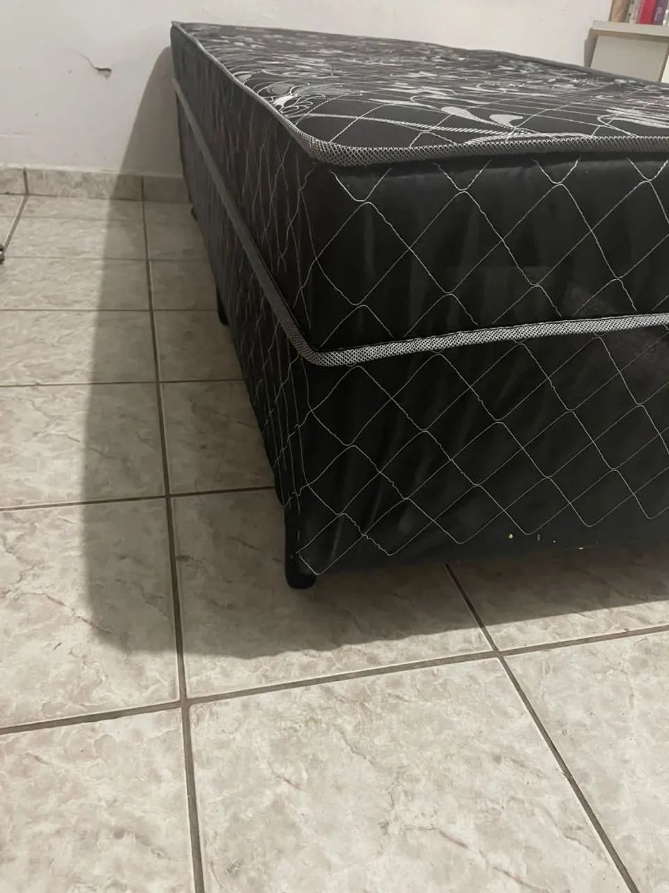 Cama solteiro com colchão  - Foto 4
