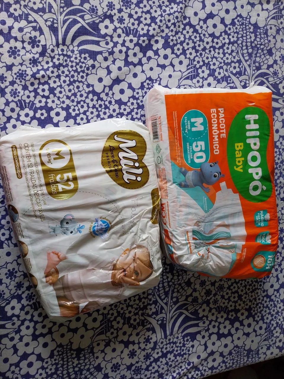 12 pacotes de fraldas M - Foto 4