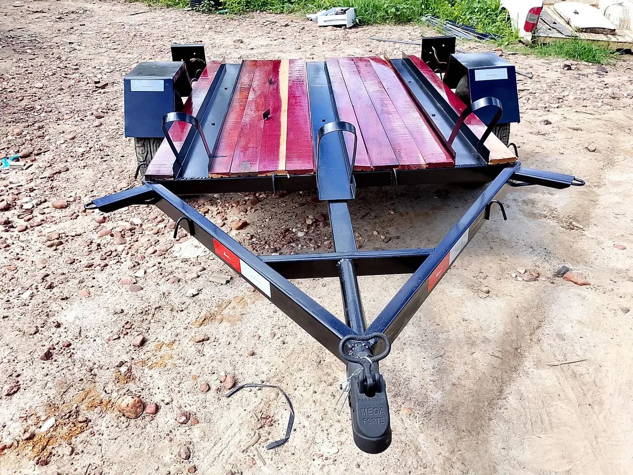 Carretinha pra 3 motos - Foto 5