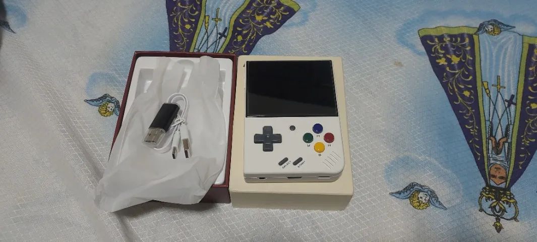 Console Portátil Miyoo Mini Plus Produto Novo Tela IPS 64GB Com Caixa e Tudo - Foto 3