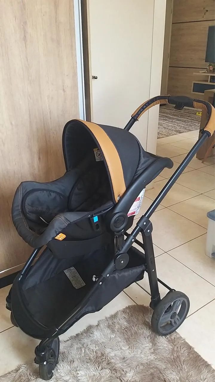 Carrinho de bebê + bebê conforto  - Foto 3