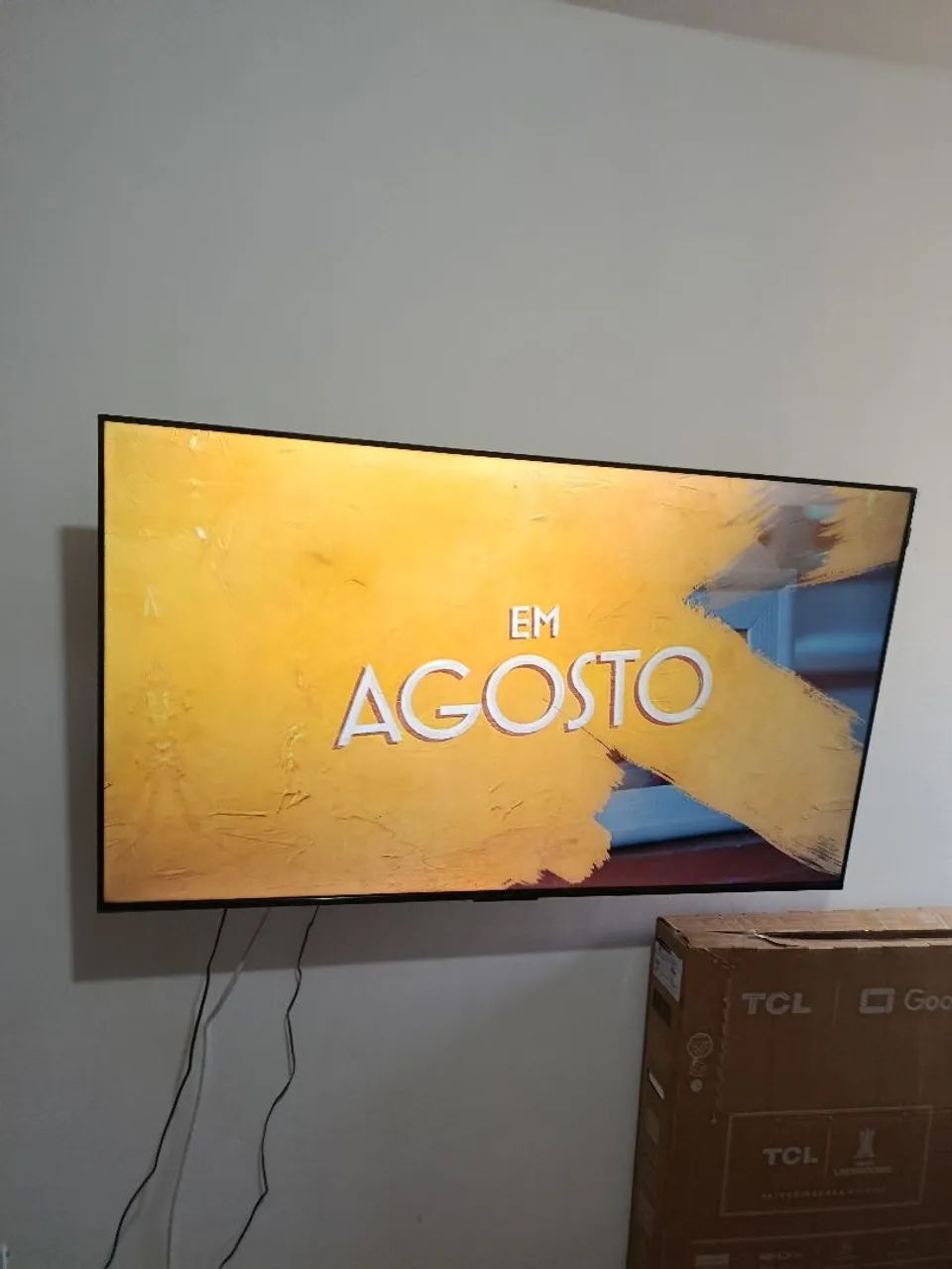 TV TCL 55 polegadas QLED 4K 