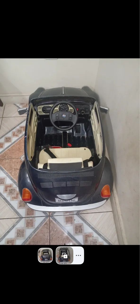 Fusca elétrico infantil  - Foto 3