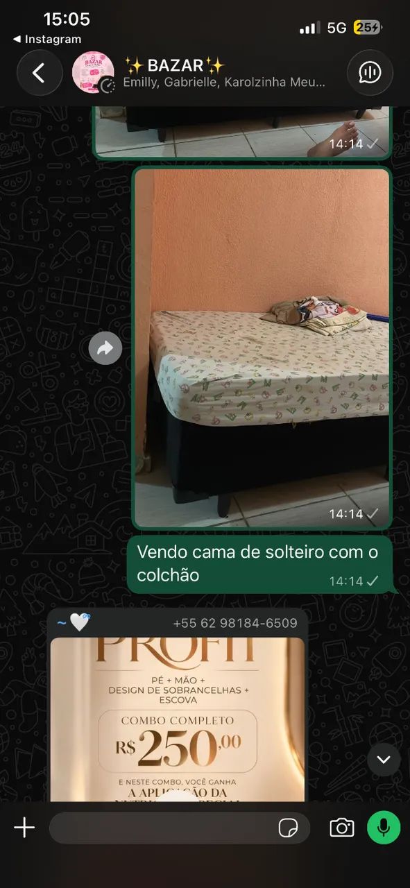 Cama box de solteiro 