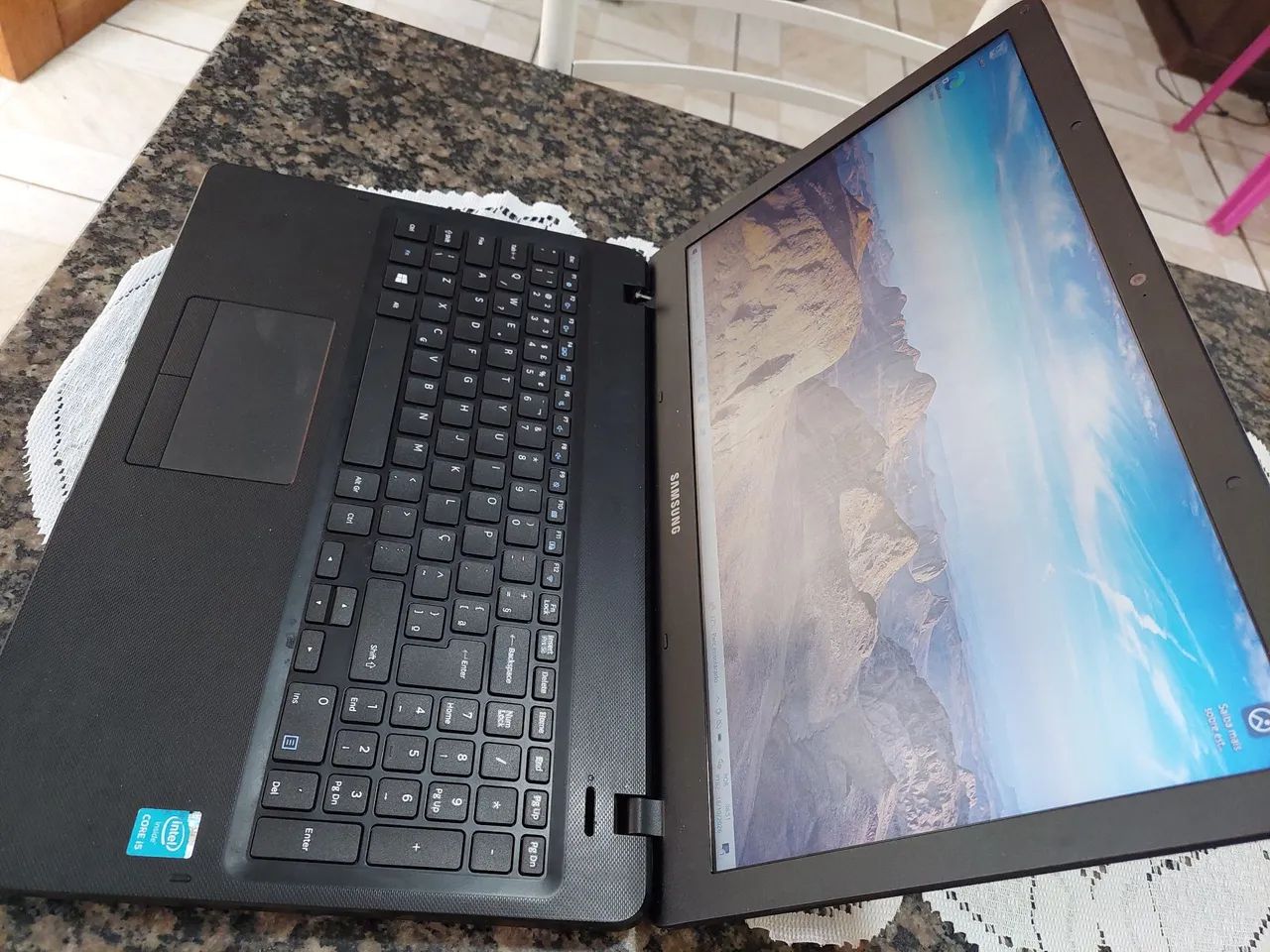 Notebook Samsung leia anúncio 