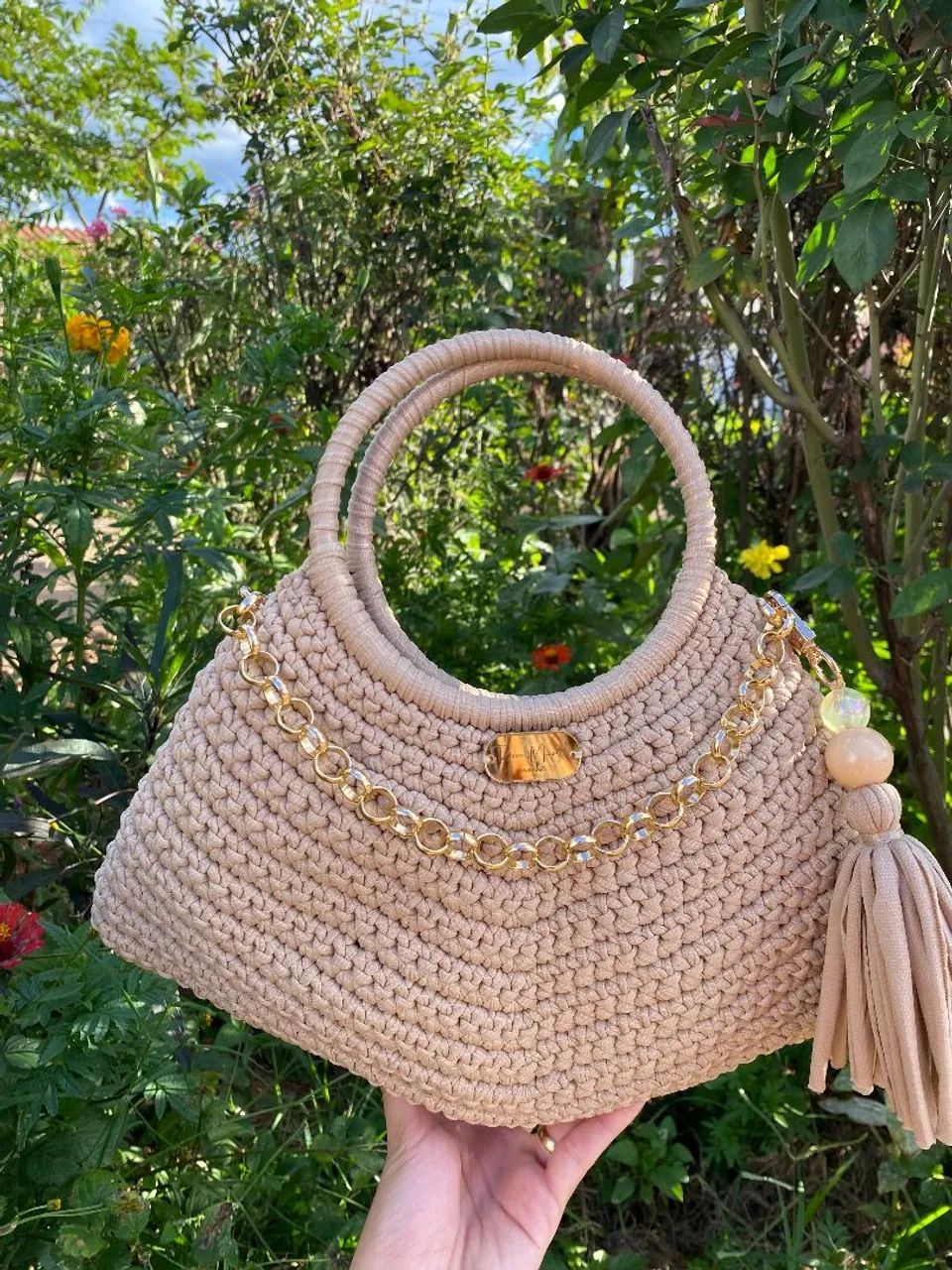 Bolsa de crochê  - Foto 2