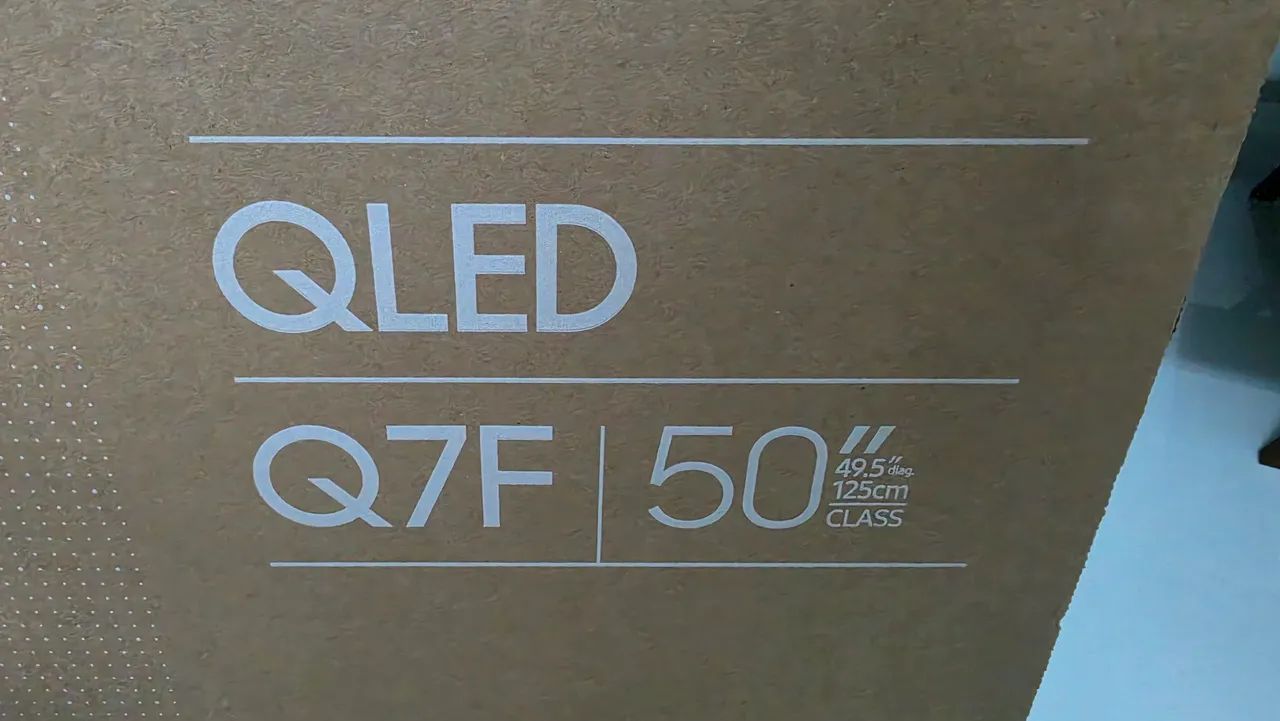 VENDO TV SAMSUNG QLED 50 POLEGADAS SMART 4K  ZERADA COM NOTA FISCAL E 1 ANO DE GARANTIA - Foto 2