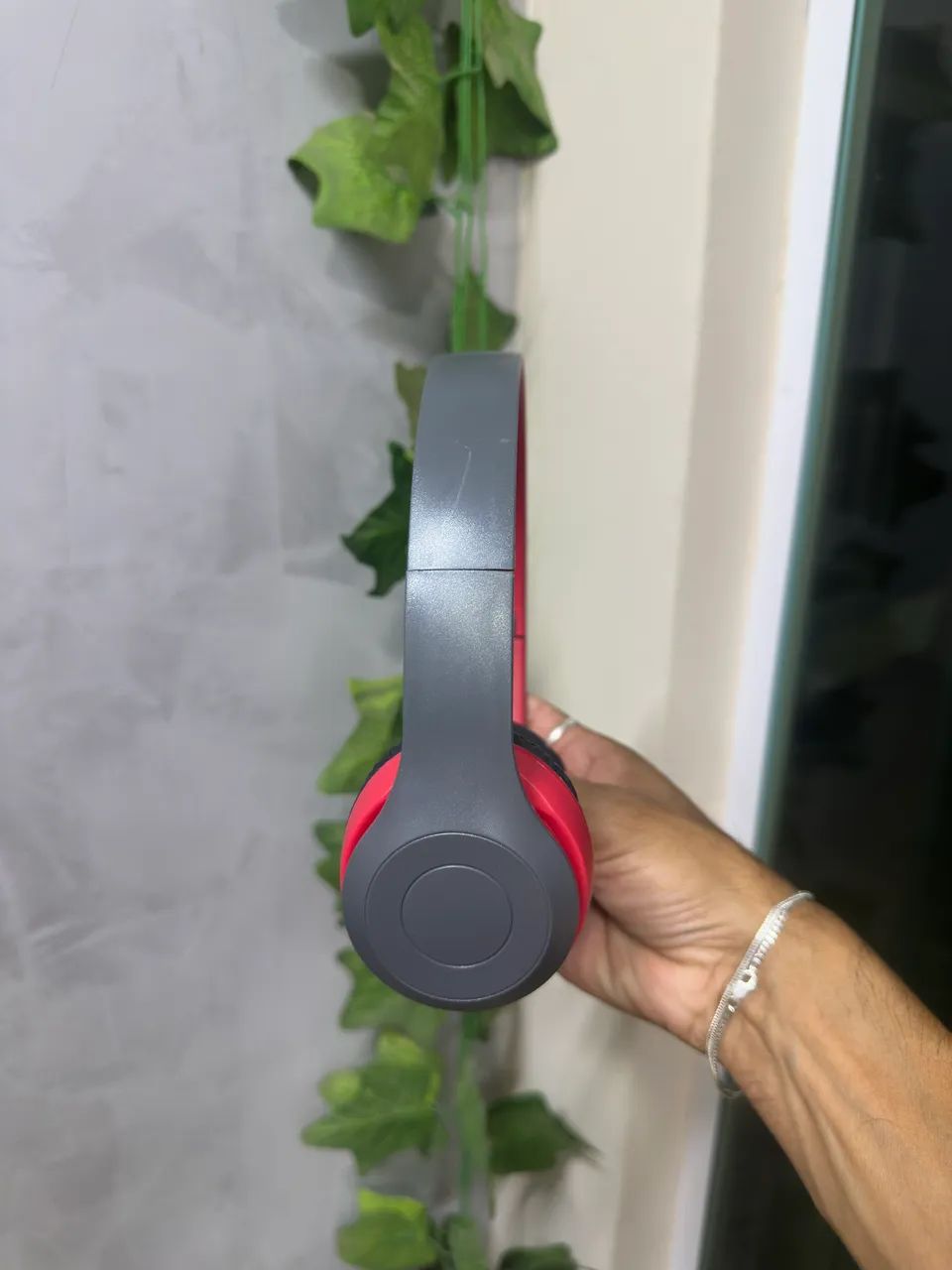 Fone Bluetooth P47 Vermelho - Entrega imediata  - Foto 5