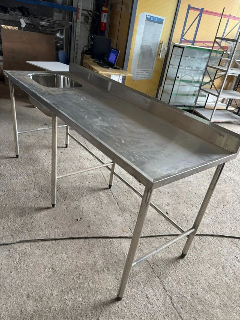 BANCADA C/ CUBA INOX  - Foto 2