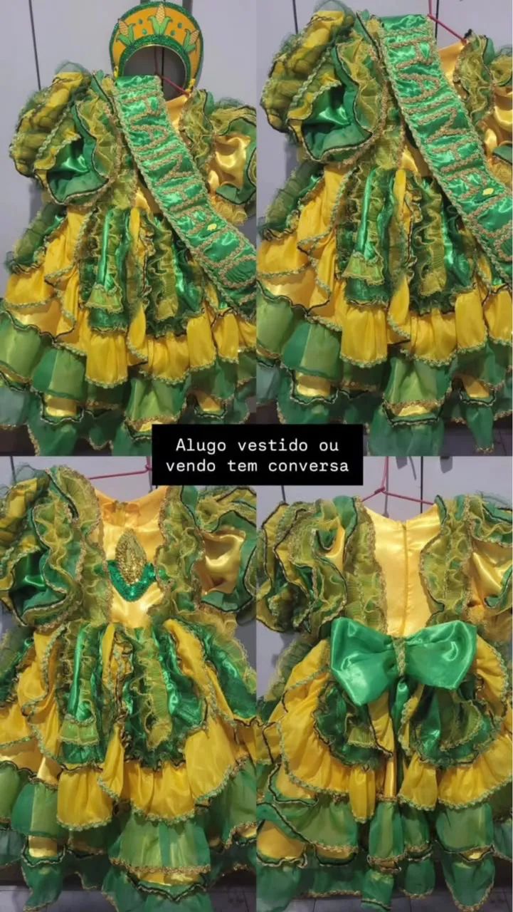 Alugo ou vendo vestido de quadrilha  - Foto 3
