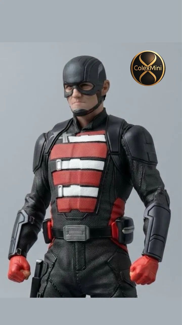 Estátua Agente Americano Iron Studios