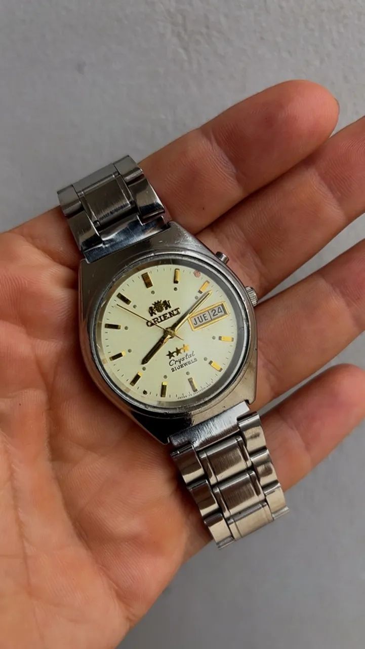Orient três estrelas automático - REVISADO - Foto 2