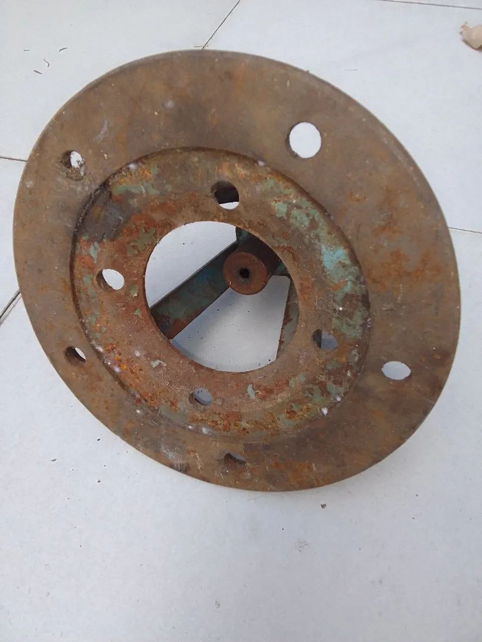 RARO EXTRATOR ANTIGO DE CUBOS E FLANGES MECÂNICA PESADA DÉCADA DE 40 50. RELÍQUIA ABSOLUTA - Foto 3
