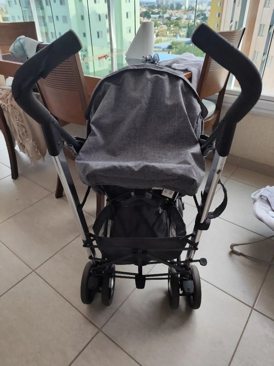 Carinho bebê marca Chico , e cadeirinha Fische price er  - Foto 4