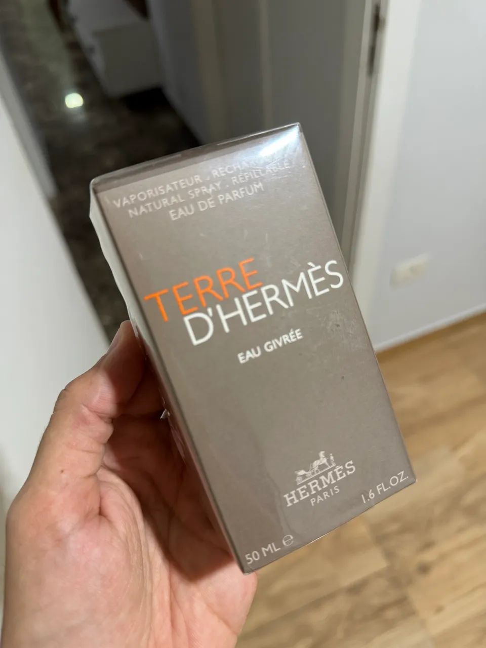 Perfume terre d?hermes eau givree lacrado