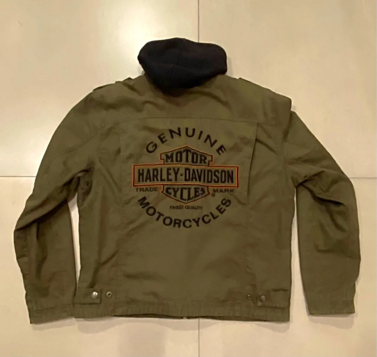 ジャケット・アウター Harley-Davidson Harley-Davidson Men's Triple Vent System Trostel Leather Jacket