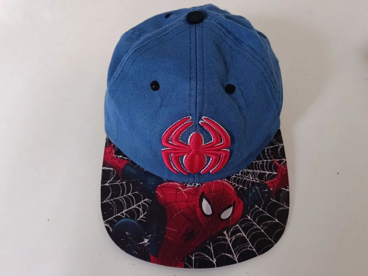 Boné Spiderman Original Novo Lacrado Com Regulagem  - Foto 3