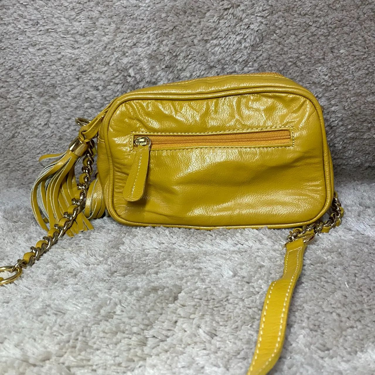 Bolsa Arrazo Couro seminova  - Foto 4