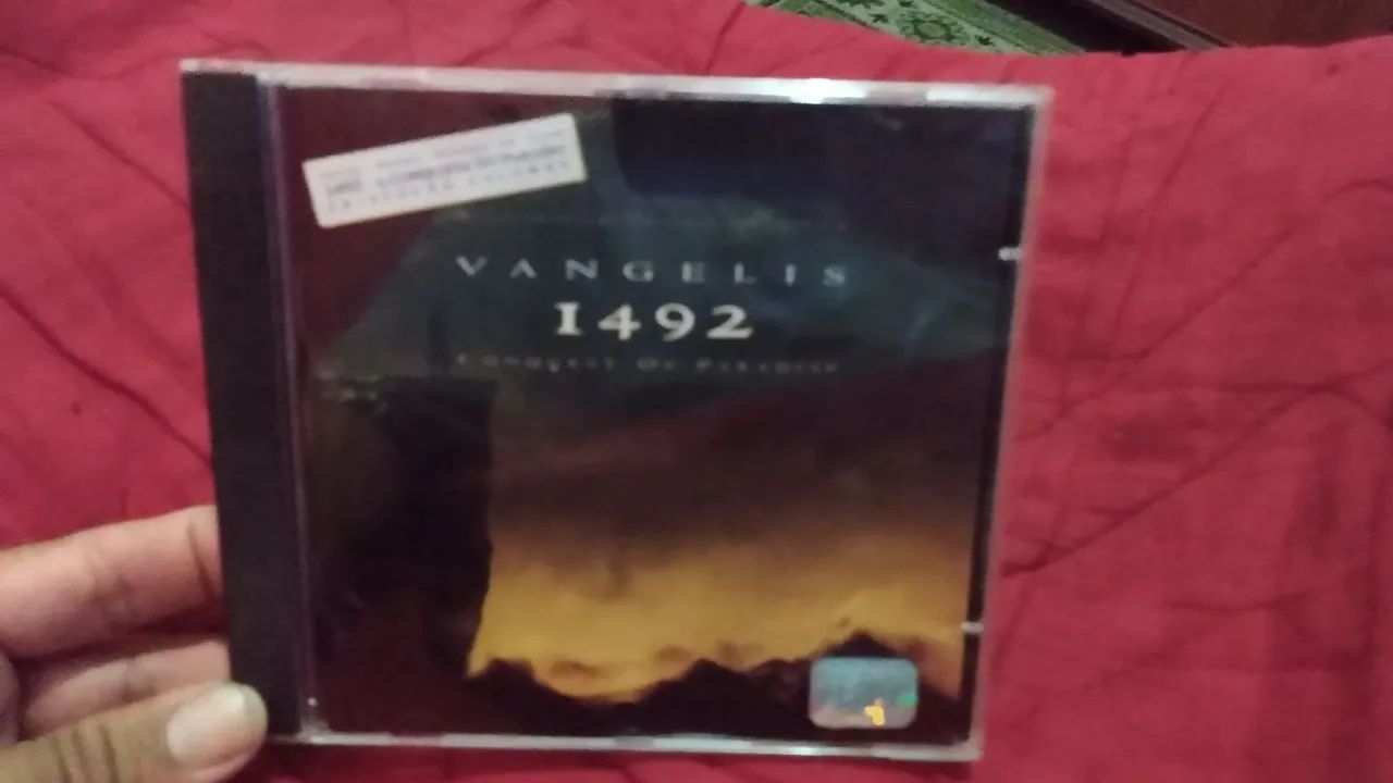 Cd original Vangelis 1492 trilha sonora. 