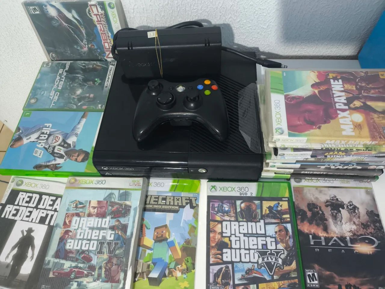 Xbox 360 RGH e leitor desbloqueado 20 jogos fisicos - Foto 2