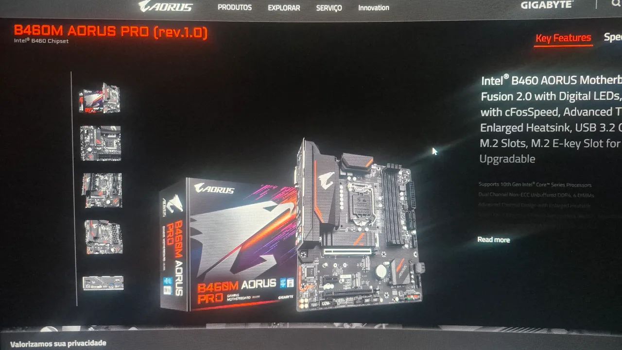 Kit PC Gamer Intel 10 Gen - Foto 3