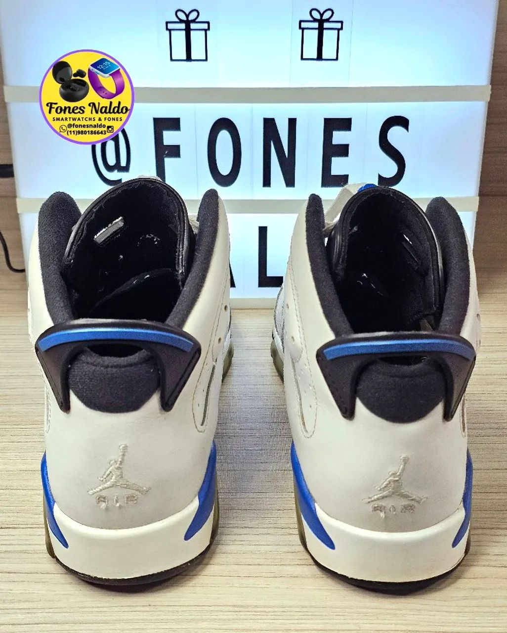 Nike Air Jordan 6 Retro Sport Blue. - Calçados - Vila Emílio, Mauá