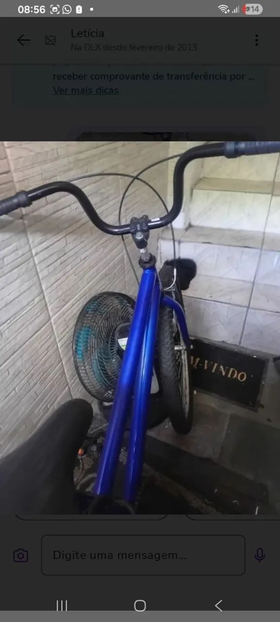 Bicicleta Aro 26 Seminova, com nota fiscal  - Foto 4