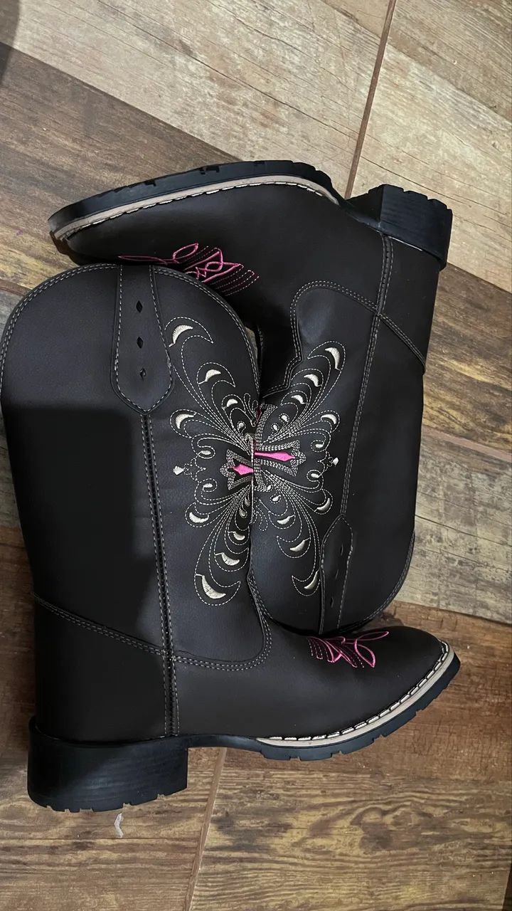 Bota texana feminina - Foto 4