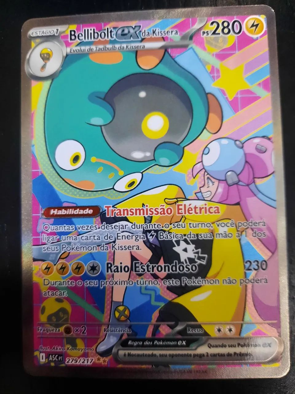 Carta Pokemon rara Bellibolt - Foto 4