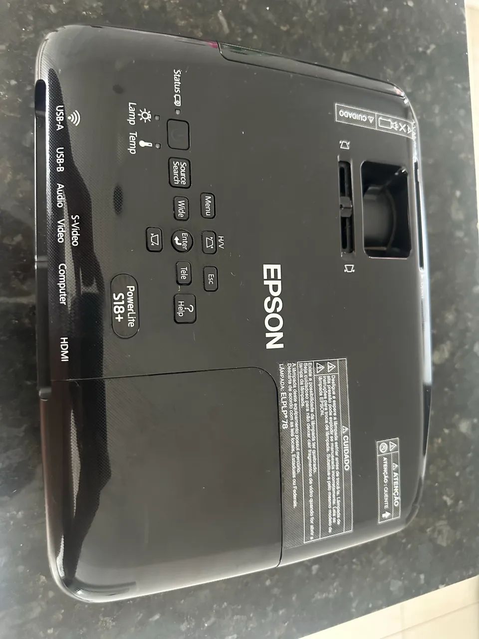 PROJETOR EPSON POWERLITE S18+ - Foto 3