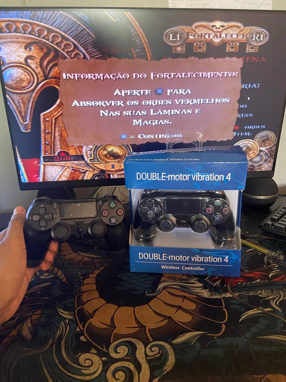 Controle de Ps4 - Foto 2