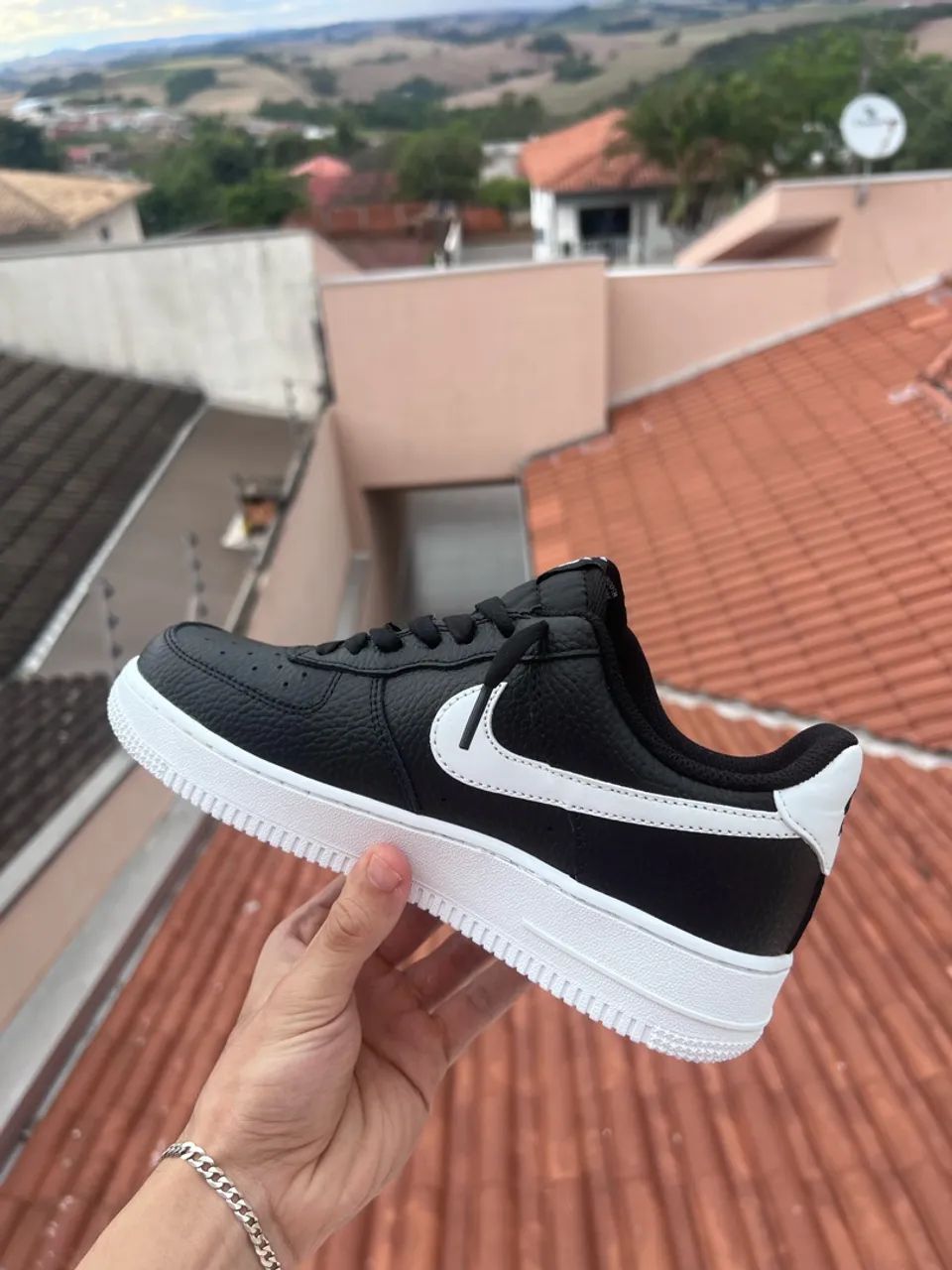 Air Force 1 Low Black White  - Foto 2