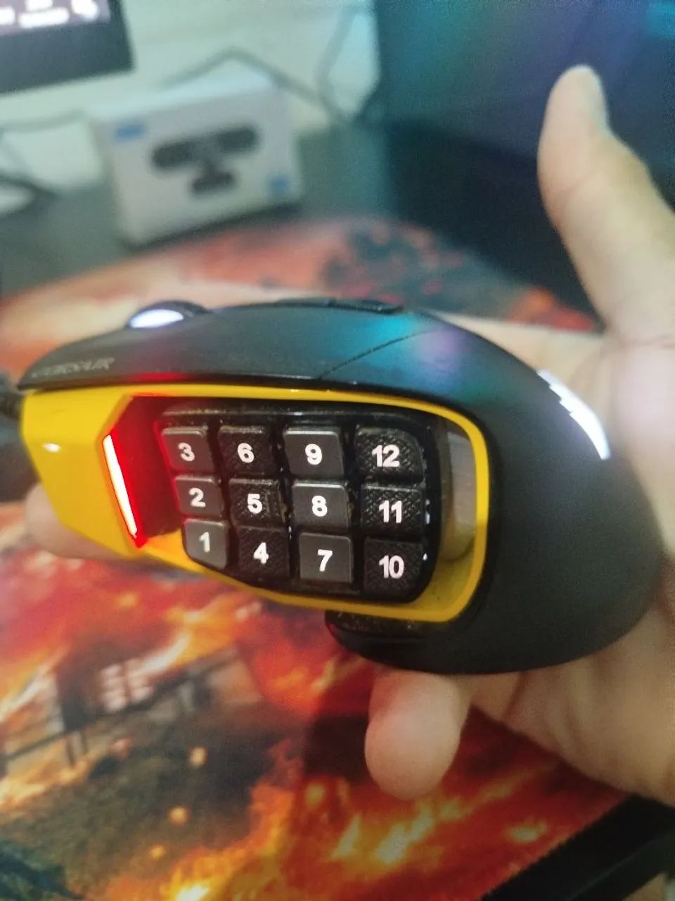 Mouse SCIMITAR PRO RGB troco por mouse sem fio 