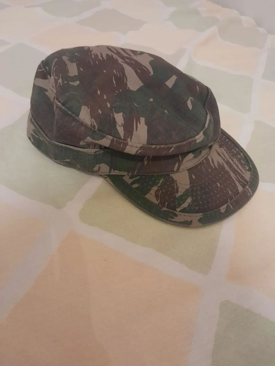 Boné Cinto Suspensório Militar Exército - Foto 4