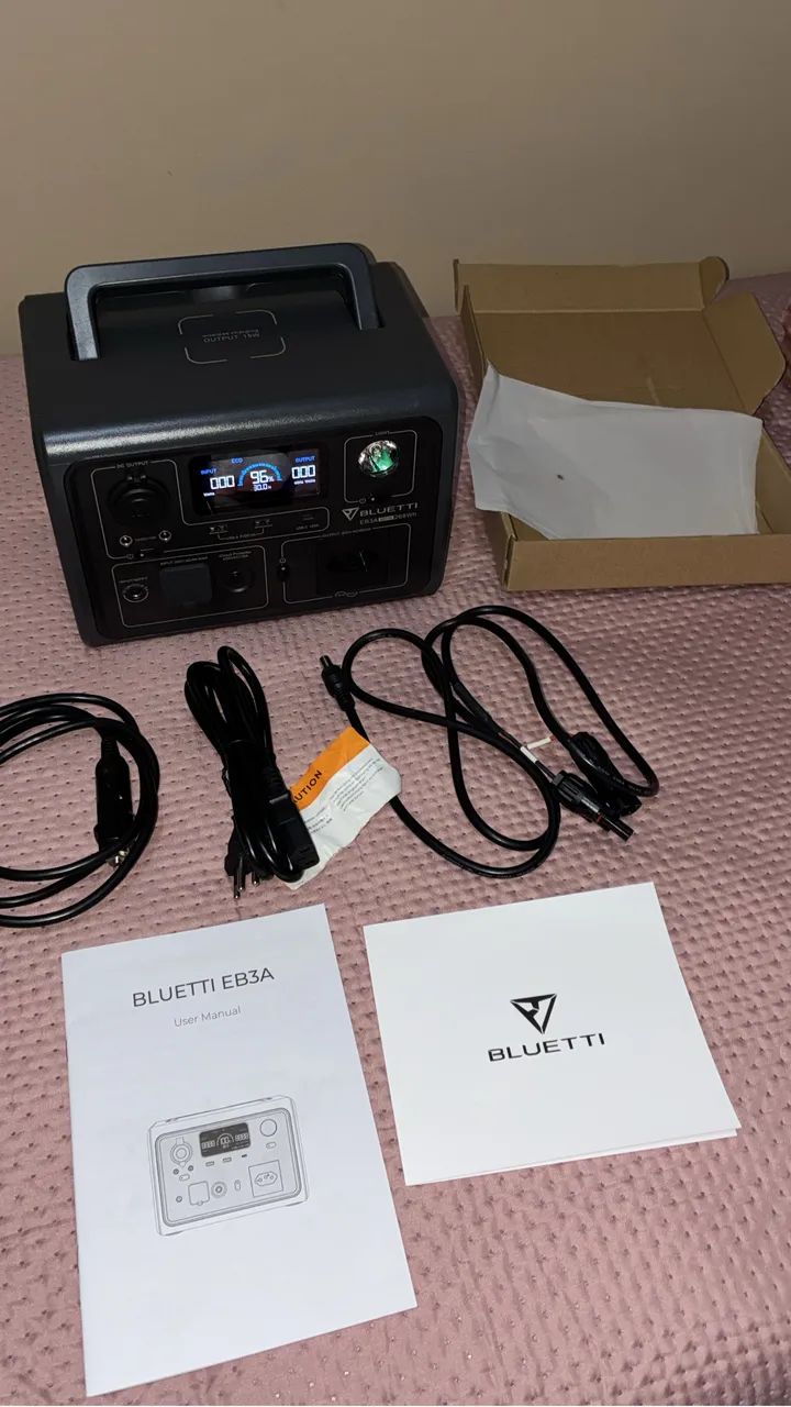 BLUETTI EB3A 600W 268Wh - Foto 2