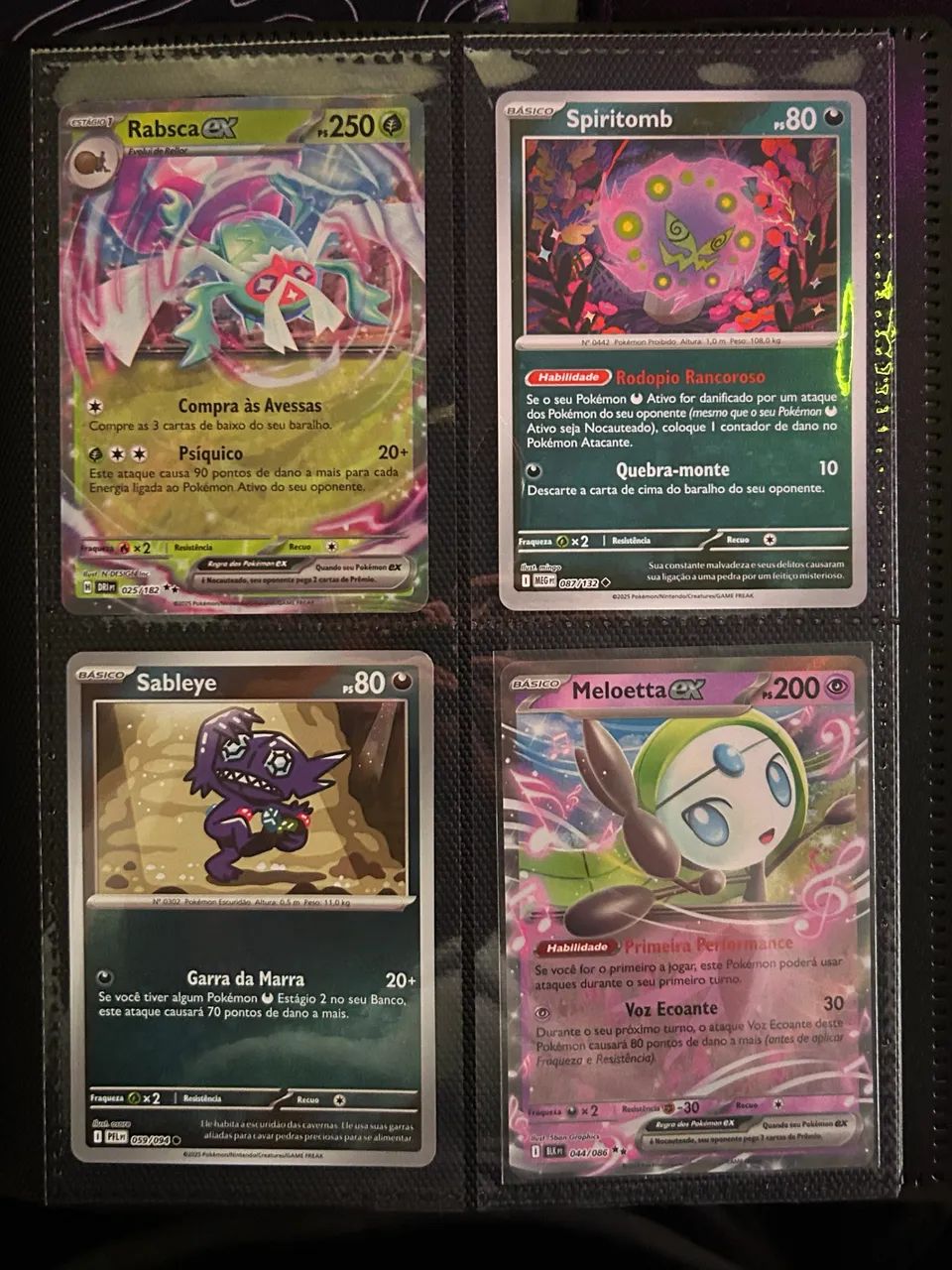 Coleção Cartas Pokémon full art e ex preço da liga - Foto 4