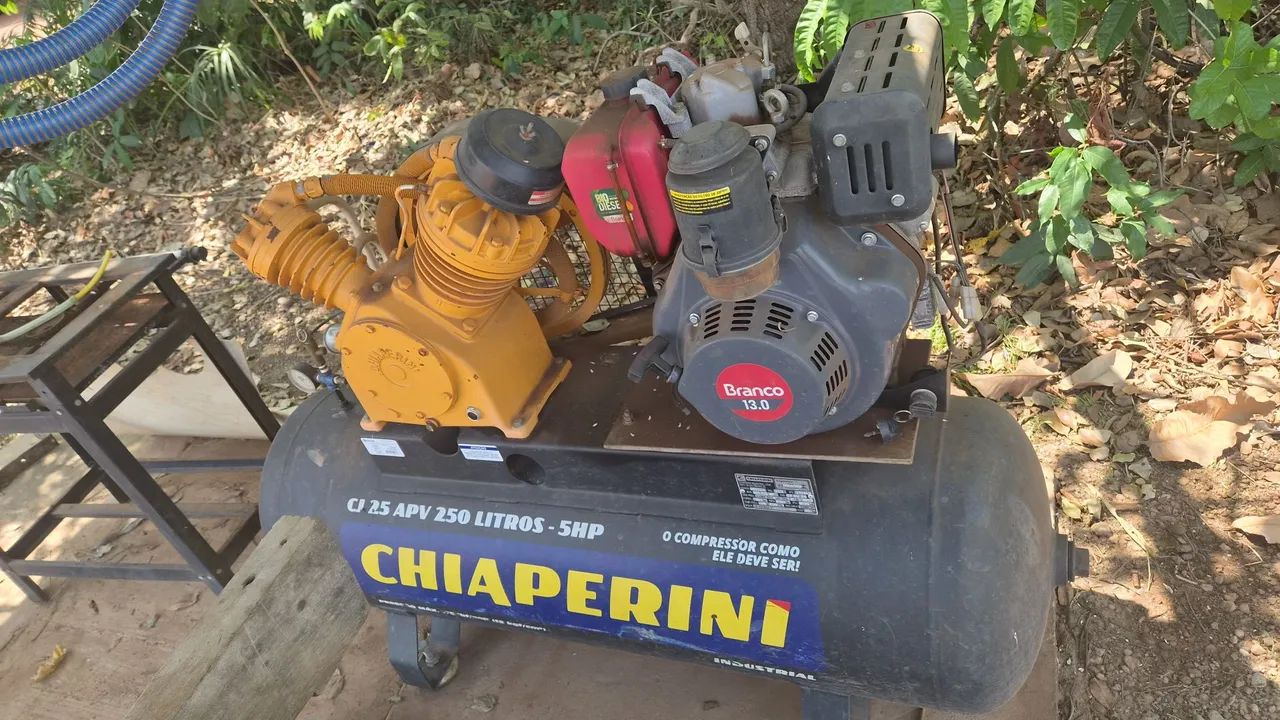 Compressor com motor a diesel 