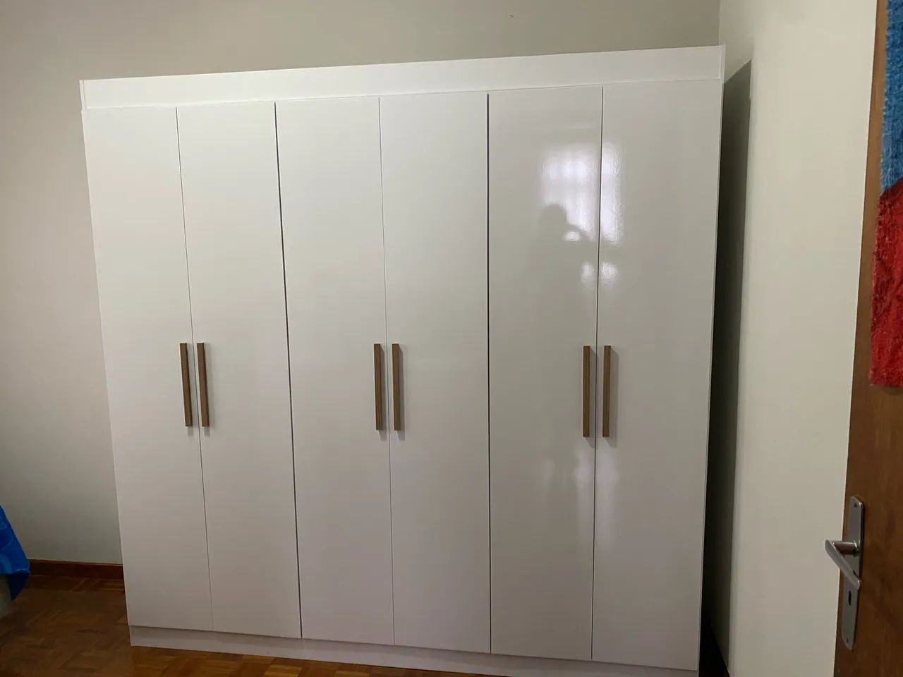 Guarda Roupas Branco 6 portas  - Foto 3