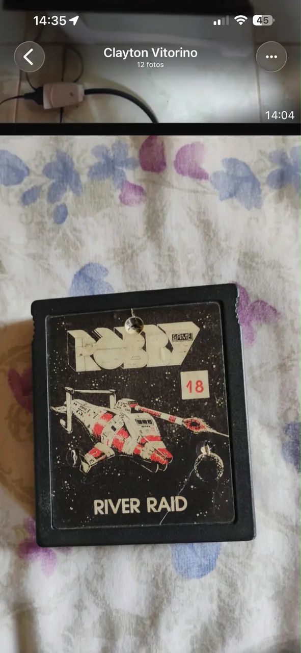 Atari 2600 S RF vídeo game retrô  - Foto 4